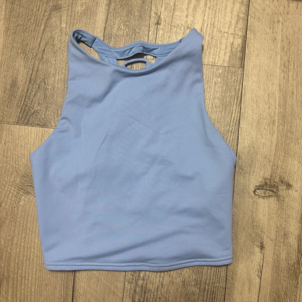 ALO Movement Strappy Back Crop Top Bra size small